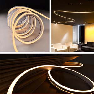 Flat surface led neon strip light